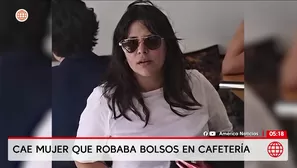 Detienen a Virginia Antara Cuellar por robos en cafeterías. Foto y video: América Noticias