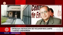 Detienen a Nicanor Boluarte y Mateo Castañeda | Video: América Noticias