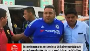 El sospechoso fue llevado a la Divincri del Callao. Foto: captura de video