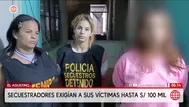 Detienen a secuestradores en El Agustino