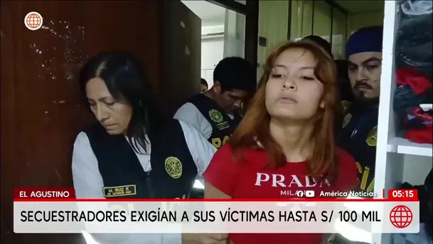 Detienen a secuestradores en El Agustino. Foto: América Noticias