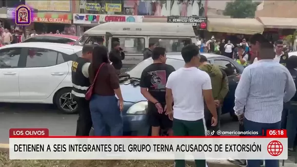Detienen a seis policías acusados de extorsión. Foto: América Noticias Detienen a seis policías acusados de extorsión. Foto: América Noticias