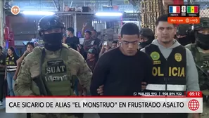 Detienen a sicario de alias El monstruo en La Victoria. Foto y video: América Noticias