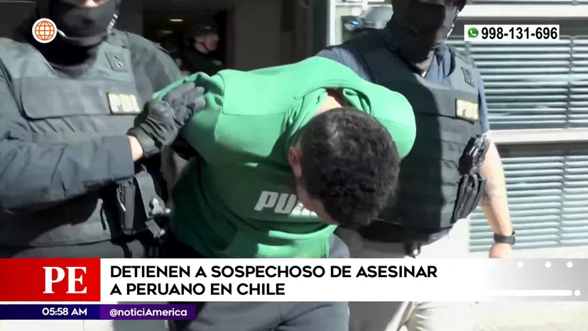 Detienen a sospechoso de asesinar a turista peruano en Chile