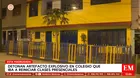 Detonan explosivo en colegio que iba a retomar clases en SJL