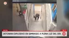Detonan explosivo en gimnasio de Ancón a plena luz del día