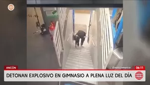 Detonan explosivo en gimnasio de Ancón a plena luz del día. Foto y video: AN