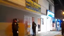 Detonan explosivo en un local en Comas 