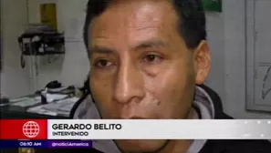 Gerardo Belito Areche. América Noticias