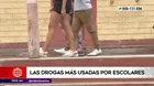 Devida indicó cuáles son las drogas más usabas por escolares