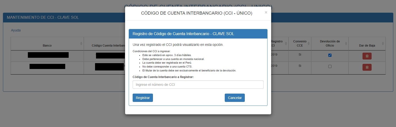 Devolución de impuestos: Tres simples pasos para registrar tu cuenta bancaria en Sunat