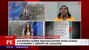 DHL sobre estafas. América Noticias