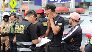 La PNP brindó un balance en el día 20 del estado de emergencia - Foto: Andina - Video: América Noticias