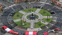 Día de la Bandera: conoce el plan de desvíos por la ceremonia. Foto: Andina