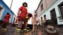 Los bomberos del Per&uacute; atienden m&aacute;s de 100 mil emergencias al a&ntilde;o. (Foto: Andina)