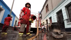 Los bomberos del Per&uacute; atienden m&aacute;s de 100 mil emergencias al a&ntilde;o. (Foto: Andina)