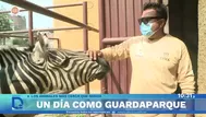 Un día como el guardaparque en el Zoológico de Huachipa