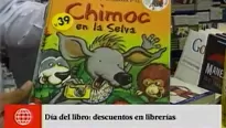 Celebración por el Día del Libro. Foto: captura de TV