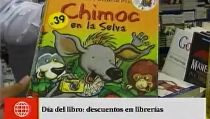 Celebración por el Día del Libro. Foto: captura de TV