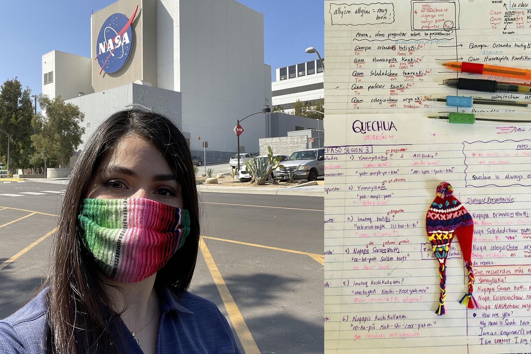 Científicas peruanas que trabajan en la NASA. Foto: Andina