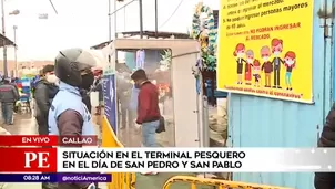 Terminal pesquero del Callao. América Noticias