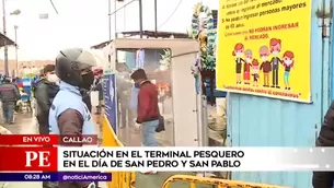 Terminal pesquero del Callao. América Noticias