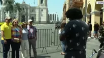 Los turistas deben conformarse con vistas limitadas. / Video: Canal N