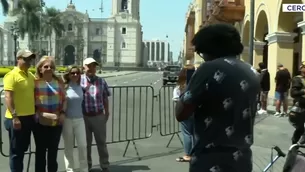 Los turistas deben conformarse con vistas limitadas. / Video: Canal N