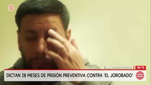 Dictan prisión contra 'El jorobado'. América Noticias