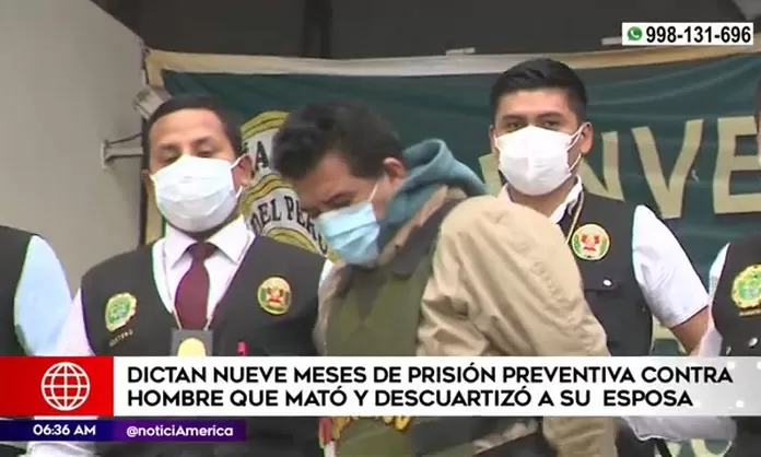 Dictan 9 Meses De Prisión Preventiva A Hombre Que Mató A Su Esposa América Noticias 5899