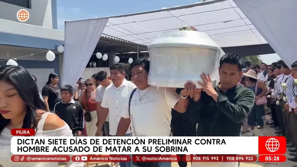 Dictan detención preliminar contra acusado de feminicidio en Piura. Foto: América Noticias