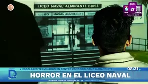 Dictan internamiento a seis alumnos del Liceo Naval. Foto y video: Domingo Al Día