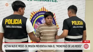 Dictan prisión preventiva para acusado de trata. Foto y video: América Noticias