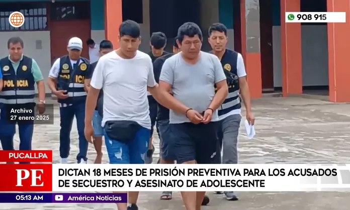 Prisión preventiva a acusados de secuestro y asesinato