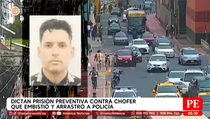 Dictan prisión preventiva contra chofer que embistió y arrastró a policía. Foto y video: Unidad de investigación