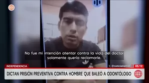 Dictan prisión preventiva contra hombre que baleó a odontólogo. Foto y video: Unidad de investigación