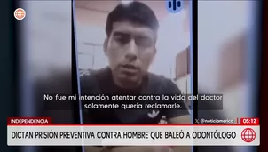 Dictan prisión preventiva contra hombre que baleó a odontólogo. Foto y video: Unidad de investigación