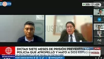 El suboficial de la policía, Edgar Rivera Miranda, afrontará siete meses de prisión preventiva / Fuente: América Noticias