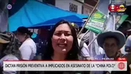 Dictan prisión preventiva a implicados en crimen de China Polo