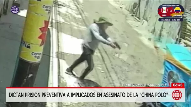 Dictan prisión preventiva a implicados en crimen de China Polo. Foto: América Noticias Dictan prisión preventiva a implicados en crimen de China Polo. Foto: América Noticias