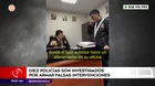 Diez policías son investigados por armar falsas intervenciones