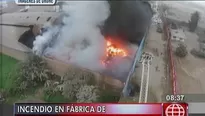 Elmer Quichiz afirma que humo t&oacute;xico genera part&iacute;culas de plomo y mercurio / Captura Am&eacute;rica Tv