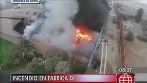 Elmer Quichiz afirma que humo t&oacute;xico genera part&iacute;culas de plomo y mercurio / Captura Am&eacute;rica Tv