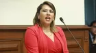 Congresista Digna Calle pidió licencia personal por 60 días