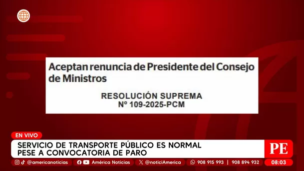 Ejecutivo acepta la renuncia de Gustavo Adrianzén y de los ministros de Estado. Foto: América Noticias Ejecutivo acepta la renuncia de Gustavo Adrianzén y de los ministros de Estado. Foto: América Noticias