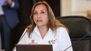 Presidenta Boluarte participó en reunión informativa tras visitar El Frontón. Foto: Andina