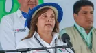 Dina Boluarte apela al respaldo del papa ante baja aprobación
