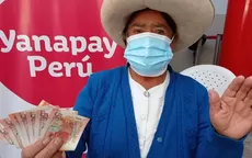 Dina Boluarte: "Bono Yanapay Perú ya se entregó a más de 9 millones de beneficiarios" - Noticias de yanapay