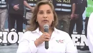 Dina Boluarte felicita a PNP y Marina de Guerra por asestar duro golpe al narcotráfico