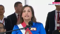 La presidenta Dina Boluarte participó en la ceremonia por la Batalla de Arica. / Video: Canal N